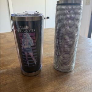 Carrie Underwood Tumbler and Rhinestone Cup Set